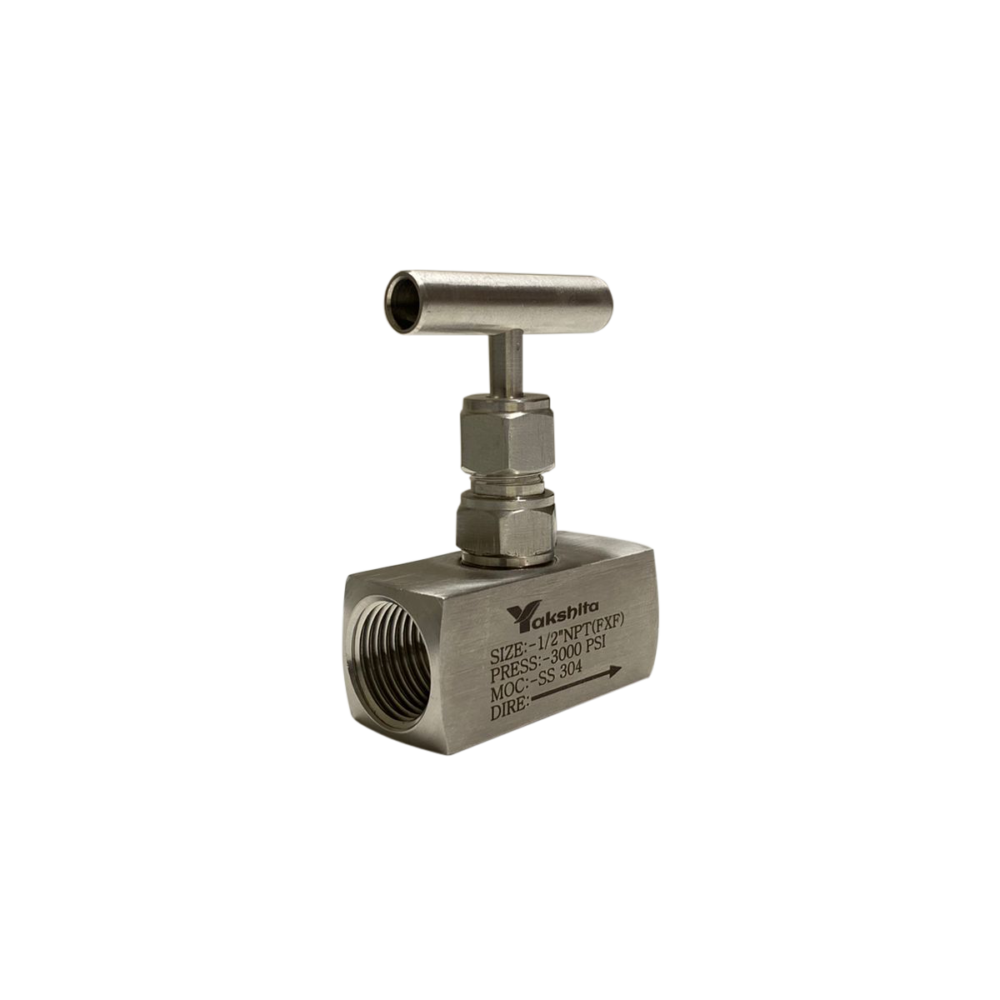 Panel-Mount-Needle-Valves-Screwed-Ends-Female-to-Female-In-India